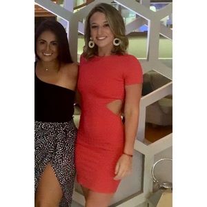 Red lulus dress. Only worn once!